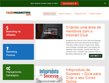 Tablet Screenshot of fazermarketing.com